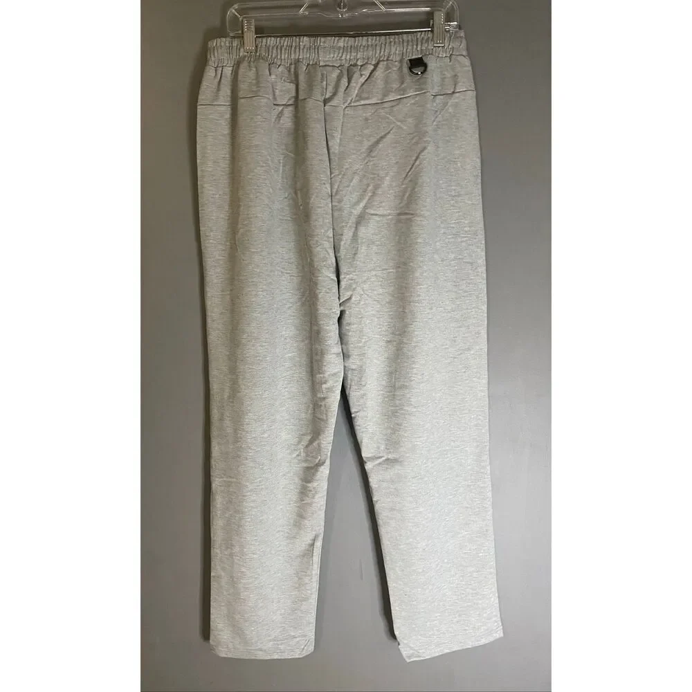 New Sport Grey Quick Dry Athletic Sweat Pants Zipper Pockets Size XXL NWOT